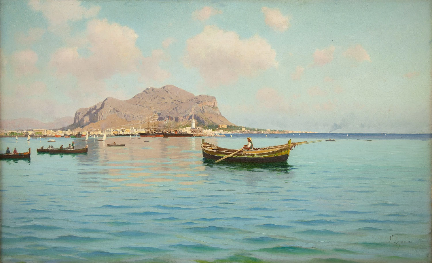 Monte Pellegrino e i pescatori